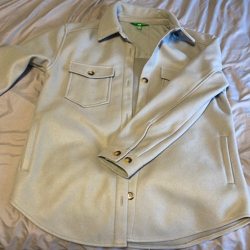 Mint Dip Shacket